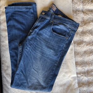 7 For All Mankind Men's Slim Jeans in Blue